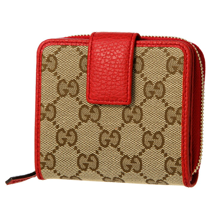 楽天市場】グッチ 2つ折り財布 GUCCI GGキャンバス 346056 KY9LG 8606 