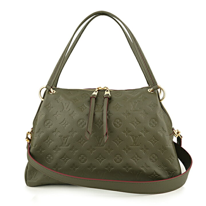 ルイ・ヴィトン ポンテュPM モノグラム・アンプラント ハンドバッグ  