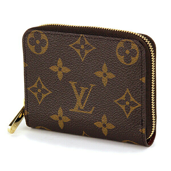 ルイヴィトン コインケース Louis Vuitton モノグラム ジッピー コインパース M60067 ユニセックス ダークブラウン【P5倍 9/15限定！1万円以上で1,000円OFF★最大5,000円OFFクーポン配布中】