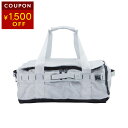 【1,500円OFFクーポン対象★スーパーSALE】ザ ノース フェイス ボストンバッグ THE NORTH FACE ベースキャンプボイジャーライト NF0A8BKU LE7 ユニセックス ホワイト 白