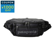 パタゴニア ウエストバッグ・ボディバッグ PATAGONIA ブラックホール・ウエスト・パック 49282 BLACK W/B…