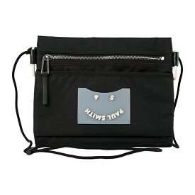 【P5倍6/4 20時～6/5まで★さらに1,000円OFFクーポン対象】ポールスミス ショルダーバッグ PAUL SMITH ハッピー M2A 6787 HFACE 79 ユニセックス ブラック 黒