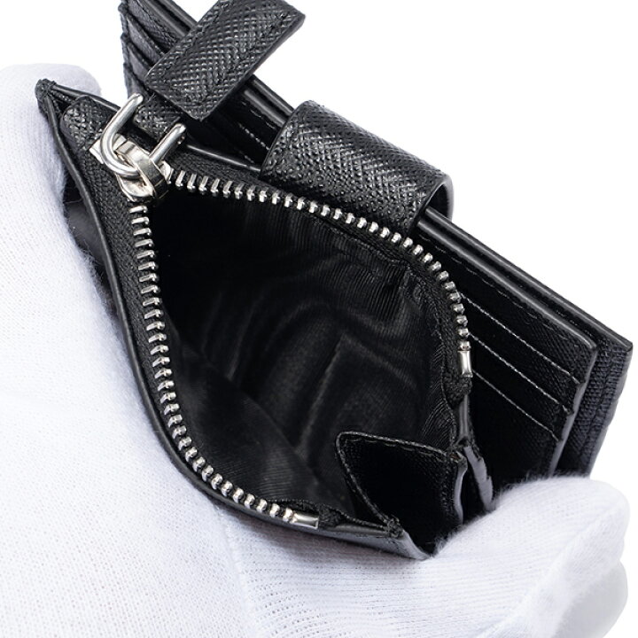 楽天市場】プラダ 2つ折り財布 PRADA サフィアーノ メタル 2MC066 QHH 