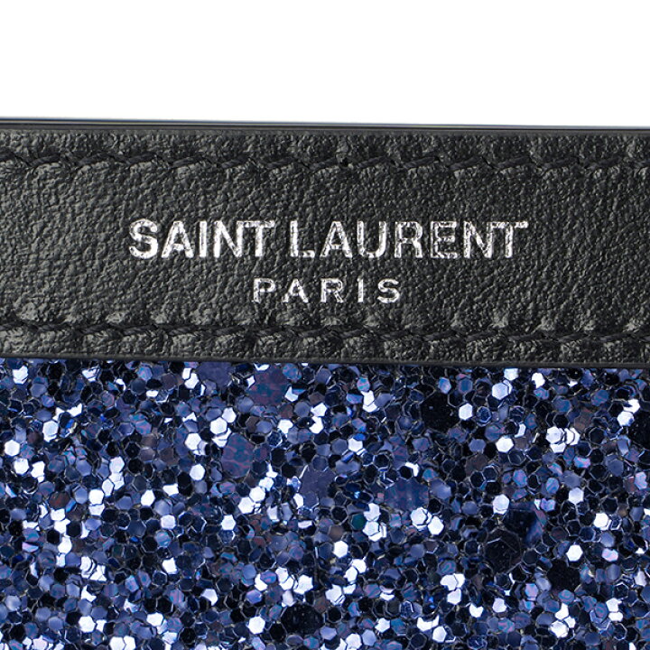 楽天市場】サンローラン 2つ折り財布 SAINT LAURENT グリッター 396307 