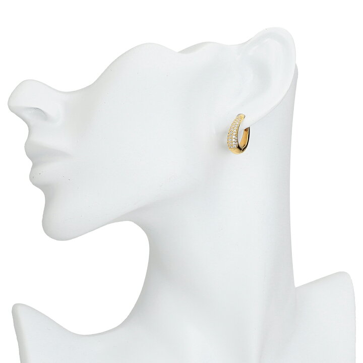 楽天市場】トムウッド ピアス TOMWOOD リズ Hoops Pave Gold 100608 