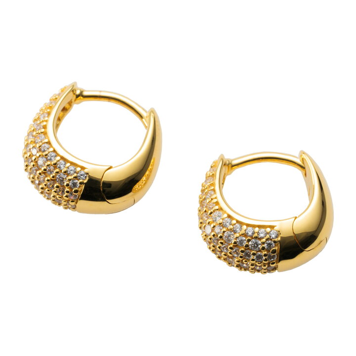 楽天市場】トムウッド ピアス TOMWOOD アイス ハギー パヴェ EARRINGS 