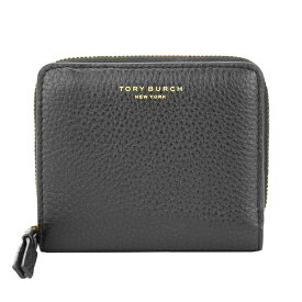 【最大5000円クーポン対象4/19まで】トリーバーチ 2つ折り財布 TORY BURCH ペリー 61074 001 BLACK レディース ブラック 黒