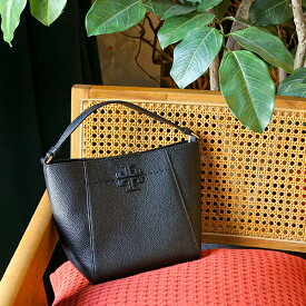 【最大5,000円OFFクーポン対象】トリーバーチ ハンドバッグ TORY BURCH マックグロー 74956 001 レディース ブラック 黒