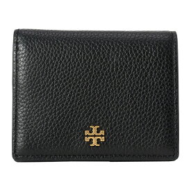 【最大5000円クーポン対象4/19まで】トリーバーチ 2つ折り財布 TORY BURCH ブレイク カラーブロック 84691 006 レディース ブラック 黒 ベージュ