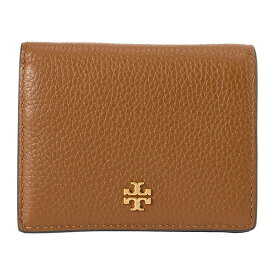 【最大5000円クーポン対象4/19まで】トリーバーチ 2つ折り財布 TORY BURCH ブレイク カラーブロック 84691 907 レディース ブラウン 茶 ピンクベージュ