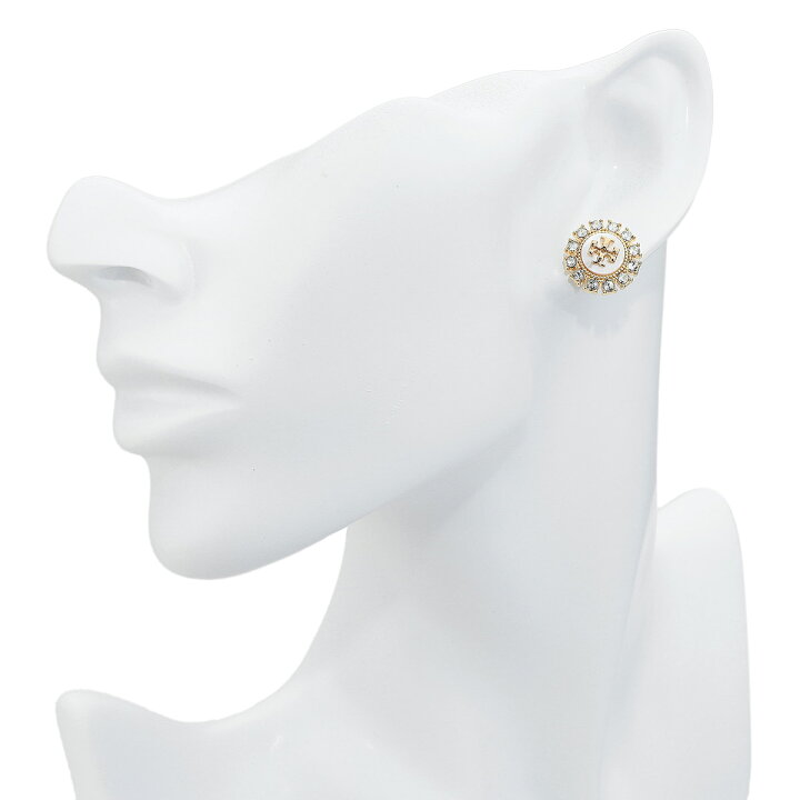 楽天市場】トリーバーチ ピアス TORY BURCH エナメル ロゴピアス 87083 
