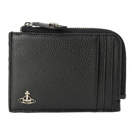 【1万円で1500円OFF★最大3万円OFFクーポン】ヴィヴィアン ウエストウッド カードケース Vivienne Westwood グレインレザー 51120009 L001J N401 ユニセックス ブラック 黒