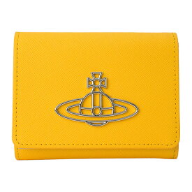 【最大5,000円OFFクーポン配布中】ヴィヴィアン ウエストウッド 3つ折り財布 Vivienne Westwood シン ライン 51150001 L001N E401 ユニセックス イエロー 黄色