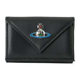 【最大5,000円OFFクーポン配布中】ヴィヴィアン ウエストウッド 3つ折り財布 Vivienne Westwood ナッパ 5107004GU L001L N403 レディース ブラック 黒