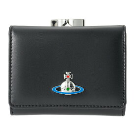 ヴィヴィアン ウエストウッド 3つ折り財布 Vivienne Westwood ナッパ 5115002KW L001L N403 ユニセックス ブラック 黒【3,000円OFF★決算クーポン】