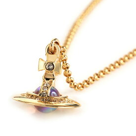 【最大5,000円OFFクーポン配布中】ヴィヴィアン ウエストウッド ネックレス Vivienne Westwood ニュー プチ オーブ 63020098 02R861 レディース ゴールド 金