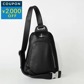 ヴィヴィアン ウエストウッド ウエストバッグ・ボディバッグ Vivienne Westwood ピーユー グレン 5801000HU S000D N403 ユニセックス ブラック 黒【1万円以上で1,000円OFF★最大5,000円OFFクーポン配布中】