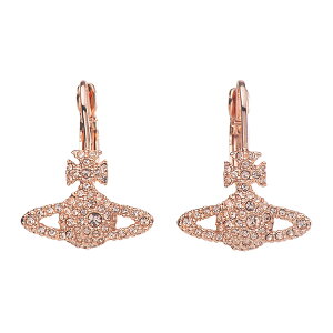 【最大3000円OFFクーポン★4/28(金)14:00まで】ヴィヴィアン ウエストウッド ピアス Vivienne Westwood 62020027 G186 アクセサリー グレース GRACE BAS RELIEF EARRINGS レディース PINK GOLD(ピンクゴールド) ピンク ゴールド【 送料無料】