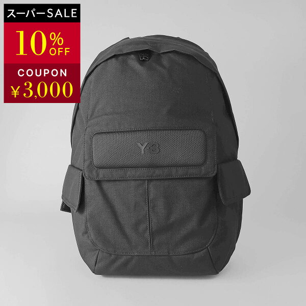 【10％OFF対象★楽天スーパーSALE！さらに3,000円OFFクーポン配布中】ワイスリー リュック Y-3 ロゴ JV9721 ユニセックス ブラック 黒