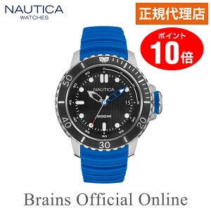 �y�������T�|�C���g10�{�z ���K�㗝�X �m�[�e�B�J NAUTICA NMS DIVE STYLE DATE �_�C�u�X�^�C�� �E�H�b�` NAD18517G �����Y �N�I�[�c �u�����h �r���v