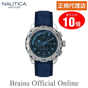 �y�������T�|�C���g10�{�z ���K�㗝�X �m�[�e�B�J NAUTICA NST11 CHRONO �N���m �E�H�b�` NAI19518G �����Y �N�I�[�c �u�����h �r���v