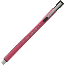 トンボ鉛筆 ホルダー消しゴム モノゼロ 角型 メタルタイプ ピンク EH-KUMS81 - 送料無料※800円以上 メール便発送