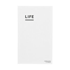 コクヨ ジブン手帳 mini B6スリム LIFE ニ-JCML3 - 送料無料※800円以上 メール便発送
