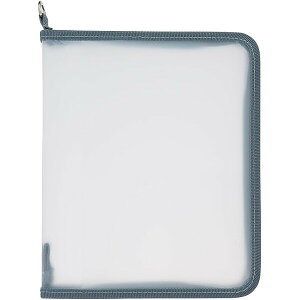 デルフォニックス ロルバーン ポケット付メモ ラウンドケース A5 ブルーグレー 501314 311 - 送料無料※800円以上 メール便発送