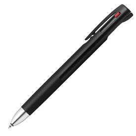 3色 エマルジョンボールペン ブレン3C 0.5mm 黒 耐水性 スリム ゼブラ B3AS88-BK - 送料無料※800円以上 メール便発送
