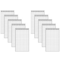 リヒトラブ ツイストリングノート専用リーフ メモサイズ 8穴 1組=40枚 N1660S 10個セット N-1660S_SET10 …