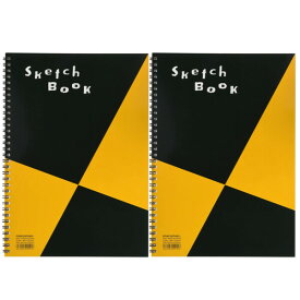 【まとめ買い】 2冊セット スケッチブック A4 マルマン 図案シリーズ 画用紙 2個セット S131_SET2 - 送料無料※800円以上 メール便発送
