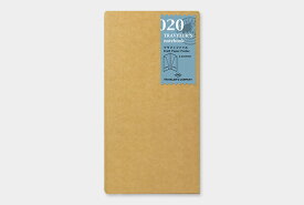 【TRAVELER'S notebook】トラベラーズノート リフィル レギュラーサイズ 020 クラフトファイル 14332006 - 送料無料※800円以上 メール便発送