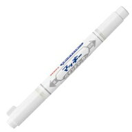 ゼブラ マッキー ペイントマーカー 白 極細・細字 ホワイト 油性マーカー YYTS20-W - 送料無料※800円以…