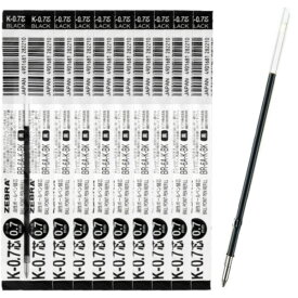 まとめ買い 10本セット ゼブラ ボールペン替芯 Kー0.7芯 黒 BR-6A-K-BK BR-6A-K-BK_SET10 - 送料無料※800円以上 メール便発送
