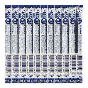 �܂Ƃߔ��� �[�u�� �W�F���{�[���y���֐c JF-0.5�c 0.5mm �u���[�u���b�N RJF5-FB 10�Z�b�g RJF5-FB_SET10 - ����������800�~�ȏ� ���[���֔���
