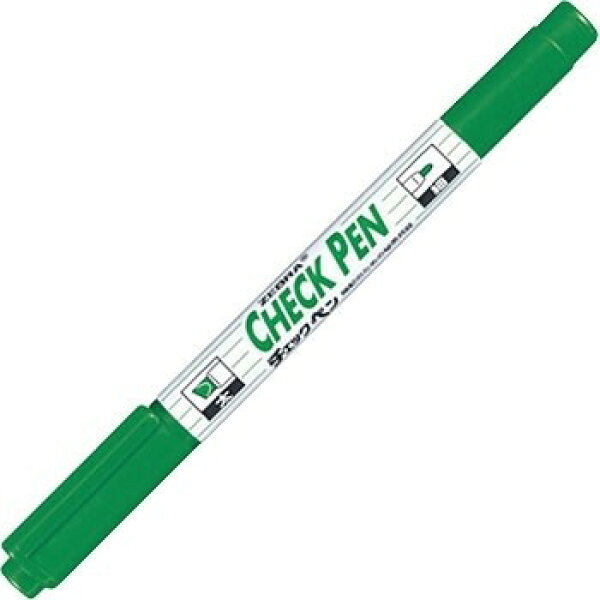 ゼブラ チェックペン 緑 3個セット MW-151-CK-G_SET3 - 送料無料※800円以上 メール便発送