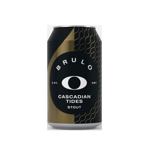 BRULOiu[j CASCADIAN TIDES STOUT 0.0% 330ml mAR[ Ntgr[ xM[Y B[K KA