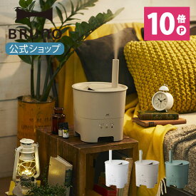 【P10倍】加湿器 卓上 おしゃれ スチーム式 超音波 おすすめ アロマミスト 抗菌 花粉 BOE078 寝室 リビング インテリア POT MIST BRUNO 【BRUNO 公式】 メッセージカード 対応