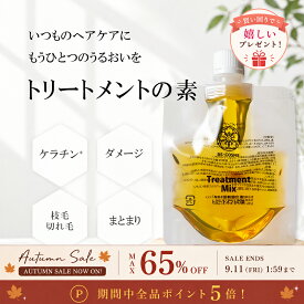 【4日20時〜11日1時59分限定！ポイント5倍&最大65％OFFクーポン実施中！】トリートメントの素 ・100mL 髪の NMF 原料混合液 ケラチン 配合 トリートメントのもと 送料無料