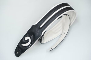 ynewzROSIE / ROSIE straps Limited Collection B&W Black with White Details 2.5inchylXz