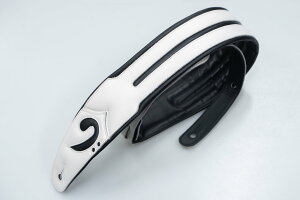 ynewzROSIE / ROSIE straps Limited Collection B&W White with Black details 3.0inchylXz