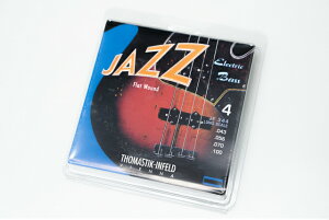 �ynew�zThomastik Infeld / JAZZ JF344 Flat Wound for 4st Long Scale 34�yGIB���l�z�y�x�[�X���z