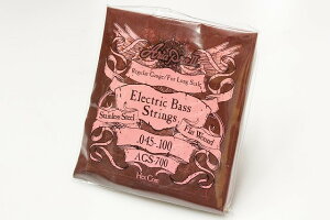 �ynew�zAriapro II / AGS-700 Bass Strings 45-100 -Flat Wound,Stainless, Long Scale-�yGIB���l�z