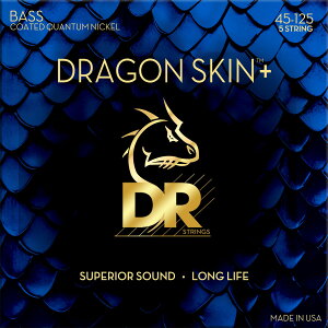 ynewzDR STRINGS / DRAGON SKIN+ Nickel for 5st Bass DBQ5-45 MEDIUM (45-125)yGIBlz
