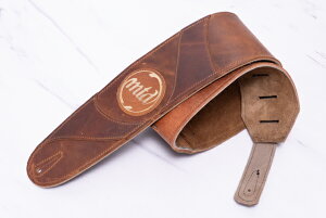 ynewzLK Straps / MTD Brown Strap (Gold Logo) 3.7inchyGIBlz