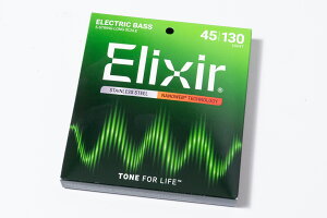 �ynew�zElixir / NANOWEB Light / Long scale / Stainless / 5st Bass / #14777 045-130�y���l�X�z