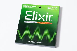 �ynew�zElixir / NANOWEB Light Medium / Long Scale / Stainless / 4st Bass / #14677 / 045-105�yGIB���l�z