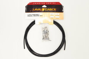 LAVA CABLE SOLDER-FREE KIT R/A PISTON PLUGS (10) 10FT BLACK CABLE�y���l�X�z �y�V�i�z�y�V�[���h�z�ySOLDER-FREE KIT�z