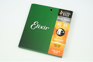 ynewzElixir / NANOWEB Super Light / Long Scale / Nickel / 4st Bass / #14002 040-095ylXz