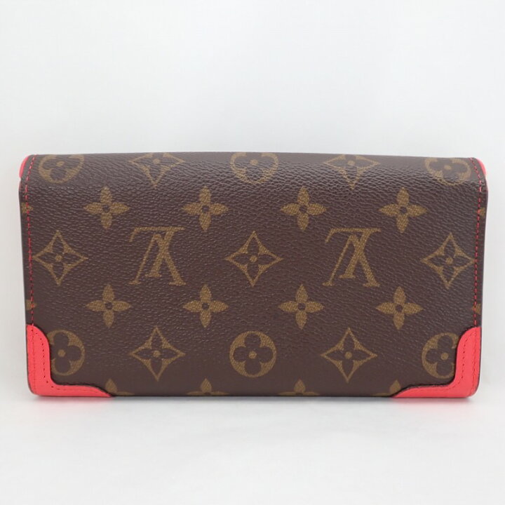 楽天市場】ルイ・ヴィトンモノグラムポルトフォイユ・サラレティーロ二  